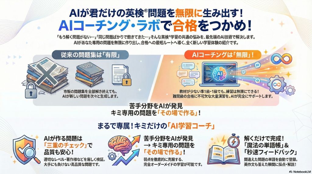 AIコーチング・ラボ 英検対策システム